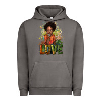 Pigment Tornado black afro boy love Urban Hoodie - NancyCooperArtShop