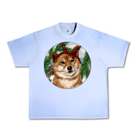 Grape Ice Shiba Inu Christmas Urban Heavy Tee - RanaPortraitStore