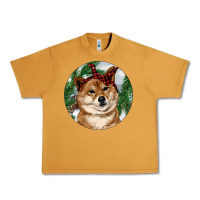 Peanut Butter Shiba Inu Christmas Urban Heavy Tee - RanaPortraitStore