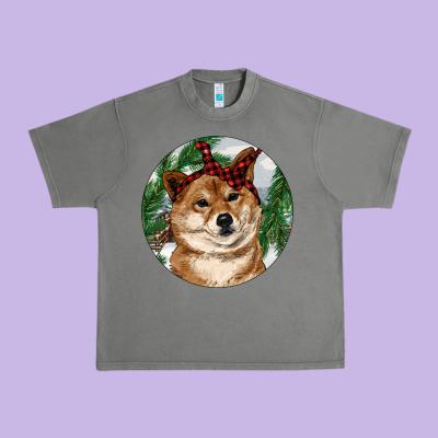 Urban Heavy Tee Shiba Inu Christmas