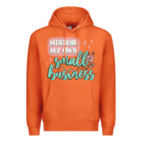 Carrot minding my own small business Premium Hoodie - MaliasSmallBusiness