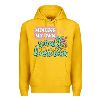 Lemon minding my own small business Premium Hoodie - MaliasSmallBusiness
