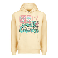 Pina Colada minding my own small business Premium Hoodie - MaliasSmallBusiness