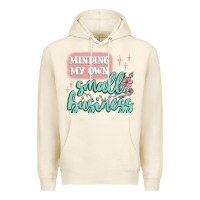 Tofu minding my own small business Premium Hoodie - MaliasSmallBusiness
