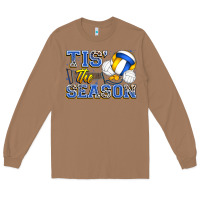 Toasted Coconut tis' the season volleyball Long Sleeve Tee - Zillion Design Studio