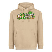 Mushroom lucky with gnome and  shamrocks Heavyweight Hoodie - AdoDesignShop