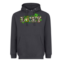 Smoke lucky with gnome and  shamrocks Heavyweight Hoodie - AdoDesignShop