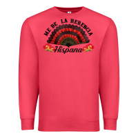 Cardinal me de la herencia hispana hand fan Premium Sweatshirt - BundleAndBundleShop