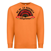 Carrot me de la herencia hispana hand fan Premium Sweatshirt - BundleAndBundleShop