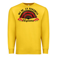 Lemon me de la herencia hispana hand fan Premium Sweatshirt - BundleAndBundleShop