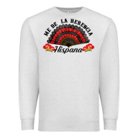 Me De La Herencia Hispana Hand Fan Premium Sweatshirt | Teevron