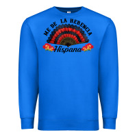 True Royal me de la herencia hispana hand fan Premium Sweatshirt - BundleAndBundleShop