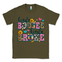 Army Green kinda boujee kinda broke Classic Tee - Zillion Design Studio