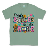 Sage kinda boujee kinda broke Classic Tee - Zillion Design Studio
