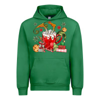 Emerald cup of chocolate and cookies Urban Hoodie - MaliasSmallBusiness