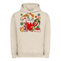 Pigment French Oak cup of chocolate and cookies Urban Hoodie - MaliasSmallBusiness