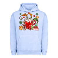 Pigment Grape Ice cup of chocolate and cookies Urban Hoodie - MaliasSmallBusiness