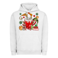 Pigment Lunar Rock cup of chocolate and cookies Urban Hoodie - MaliasSmallBusiness