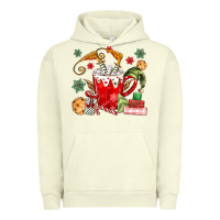 Pigment Pistachio cup of chocolate and cookies Urban Hoodie - MaliasSmallBusiness