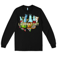 Black laboratory Long Sleeve Tee - texasbilliewilder