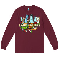 Burgundy laboratory Long Sleeve Tee - texasbilliewilder
