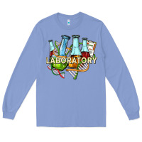 Colony Blue laboratory Long Sleeve Tee - texasbilliewilder