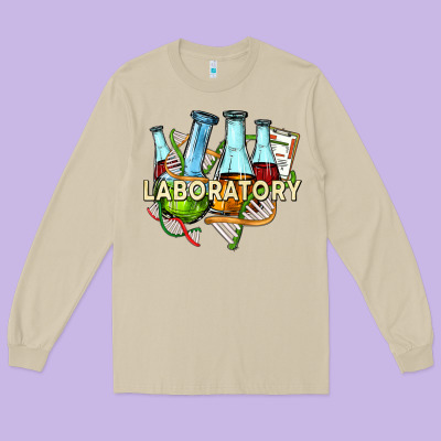 Laboratory Long Sleeve Tee Designed By Texasbilliewilder