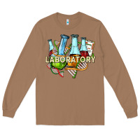 Toasted Coconut laboratory Long Sleeve Tee - texasbilliewilder