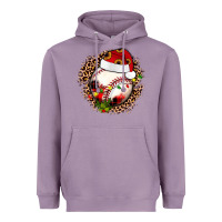 Lavender Christmas baseball Heavyweight Hoodie - JahusDesignShop