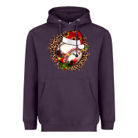 Plum Christmas baseball Heavyweight Hoodie - JahusDesignShop