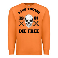 Carrot Live Young Die Free Premium Sweatshirt - Bettercallsaul