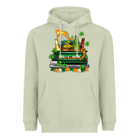 Matcha lucky truck with flags and beers Heavyweight Hoodie - AdoDesignShop