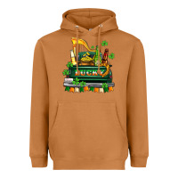 Meerkat lucky truck with flags and beers Heavyweight Hoodie - AdoDesignShop