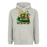 Moon Dust lucky truck with flags and beers Heavyweight Hoodie - AdoDesignShop