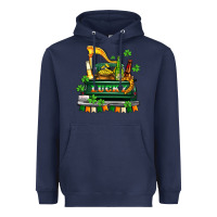Navy lucky truck with flags and beers Heavyweight Hoodie - AdoDesignShop