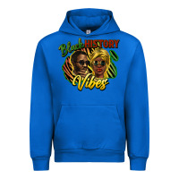 Cobalt black history vibes Urban Hoodie - NancyCooperArtShop