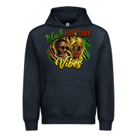 Navy black history vibes Urban Hoodie - NancyCooperArtShop