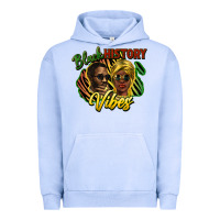 Pigment Grape Ice black history vibes Urban Hoodie - NancyCooperArtShop