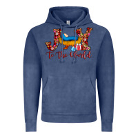Vintage Denim joy to the world Vintage Hoodie - AdoDesignShop