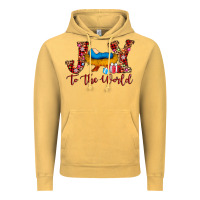 Vintage Mustard joy to the world Vintage Hoodie - AdoDesignShop