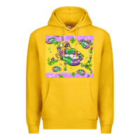 Lemon mardi gras lips Premium Hoodie - MaliasSmallBusiness