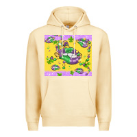 Pina Colada mardi gras lips Premium Hoodie - MaliasSmallBusiness
