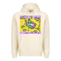Tofu mardi gras lips Premium Hoodie - MaliasSmallBusiness