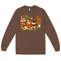Chestnut fall nurse coffee cups Long Sleeve Tee - texasbilliewilder