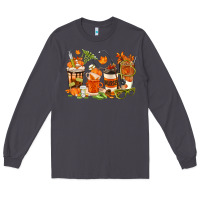 Smoke fall nurse coffee cups Long Sleeve Tee - texasbilliewilder