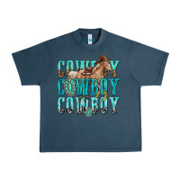 Midnight Navy cowboy cowboy cowboy Urban Heavy Tee - texasbilliewilder