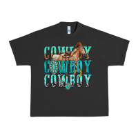 Pigment Black cowboy cowboy cowboy Urban Heavy Tee - texasbilliewilder