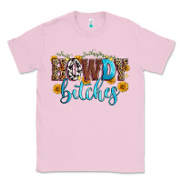 Bubblegum Pink howdy bitches Classic Tee - Zillion Design Studio