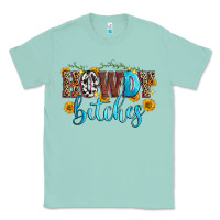 Seafoam howdy bitches Classic Tee - Zillion Design Studio