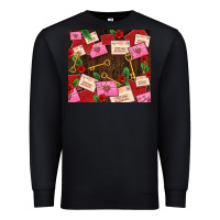Black love letters tumbler Premium Sweatshirt - AdoDesignShop